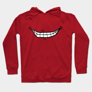 Sheepish Grin (black on white) Hoodie